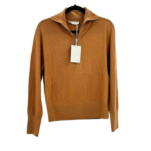 Everlane The Luxe Merino Yak Hair Blend Half-Zip Sweater Pullover Sweater S NWT - Picture 6 of 12